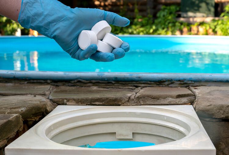Piscina química