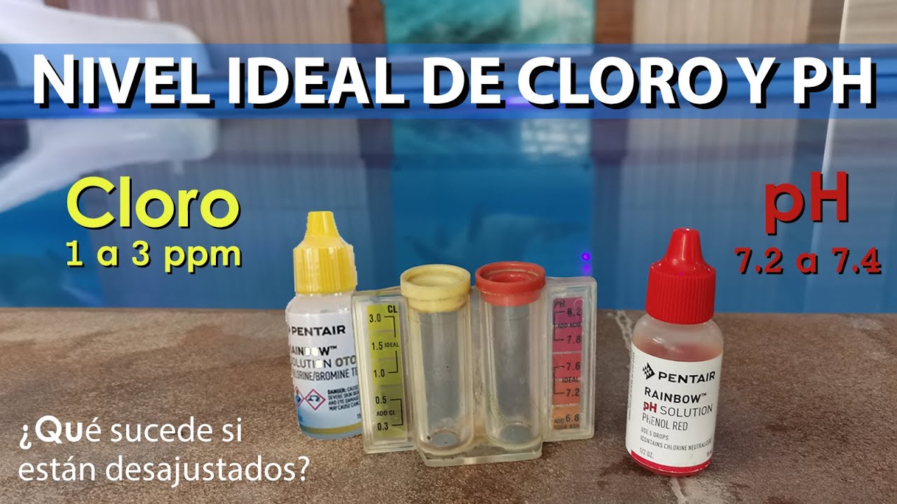 Cómo medir y ajustar el pH de la piscina