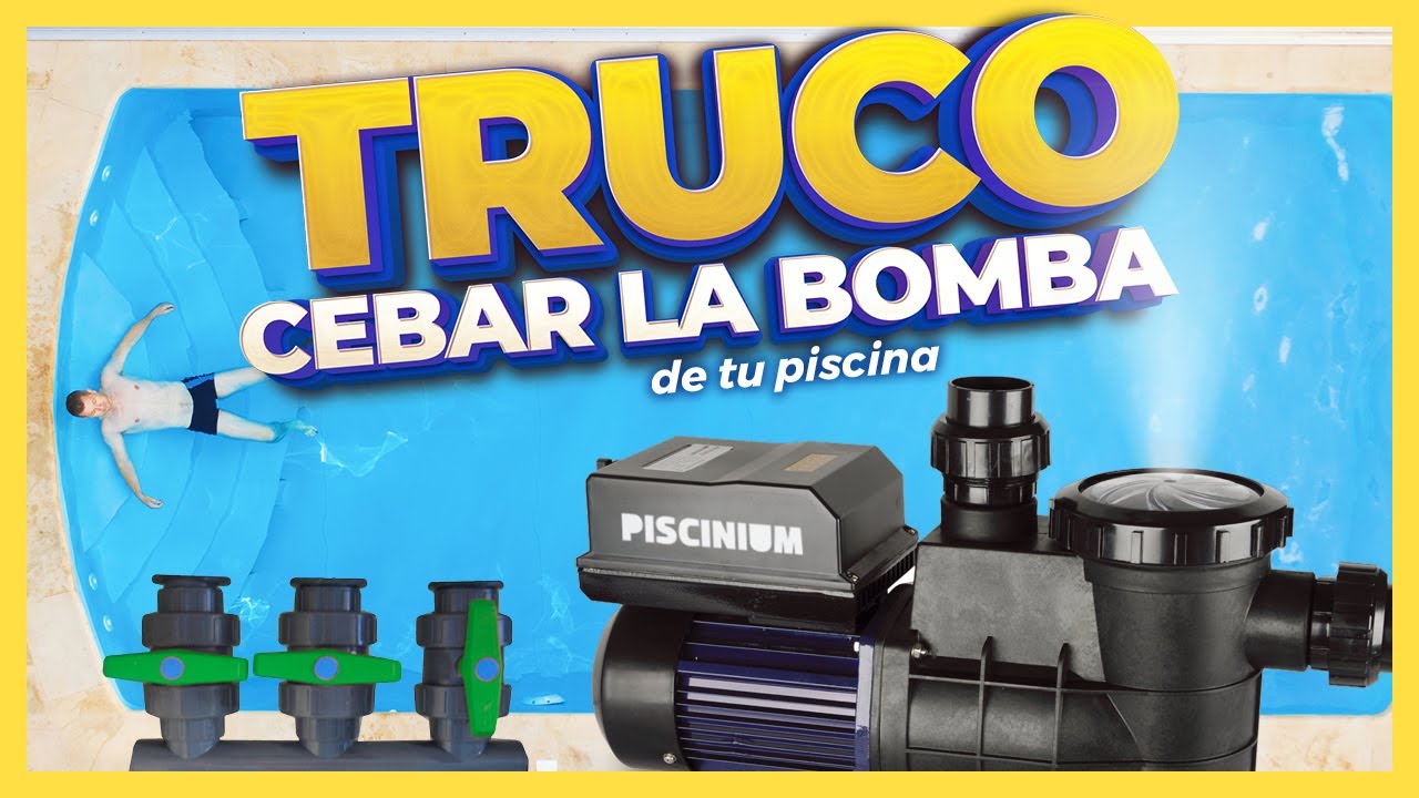 ¿Qué hacer si la bomba de la piscina no funciona correctamente?